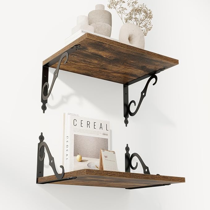 RICHFOCUS 12 Inch Deep Floating Shelves by Unknown