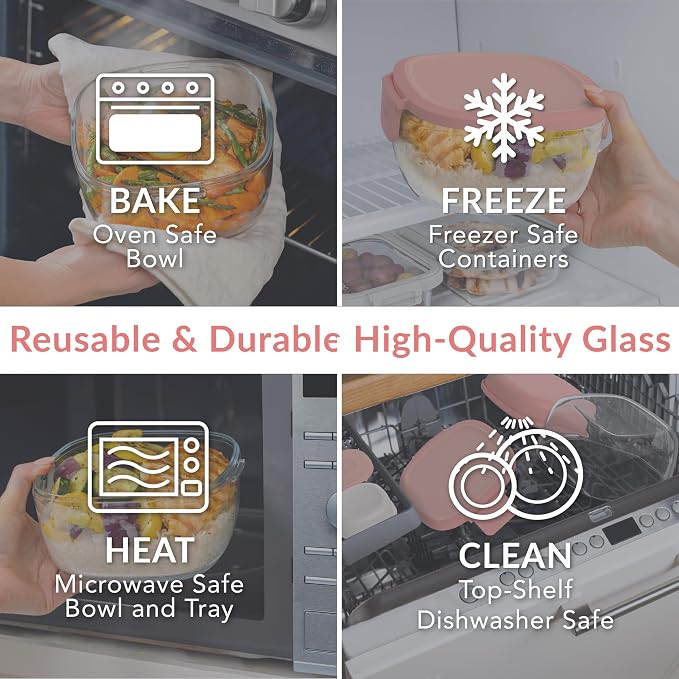 Bentgo Glass All-in-One Salad Container - Image 4