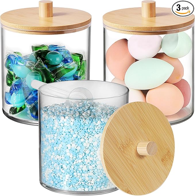 SheeChung 3 Pack 50 Oz Large Apothecary Jar by SheeChung