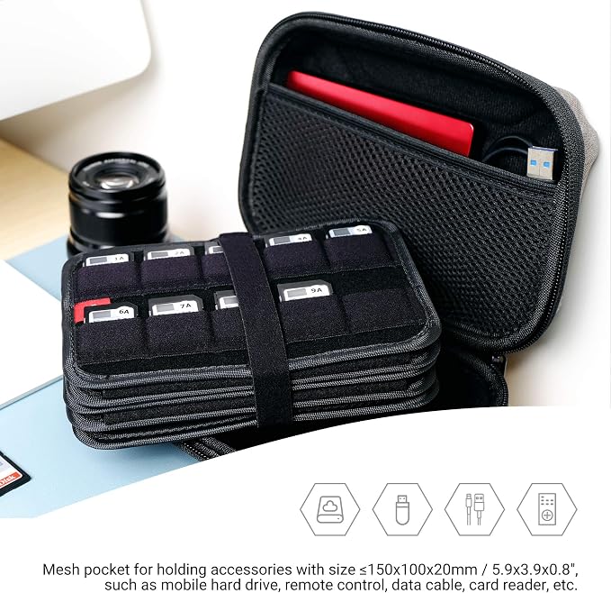 PROfezzion 100 Slot Shockproof Memory Card Case - Image 4