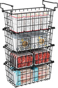 Freezer Organizer Bins by KIKIBRO