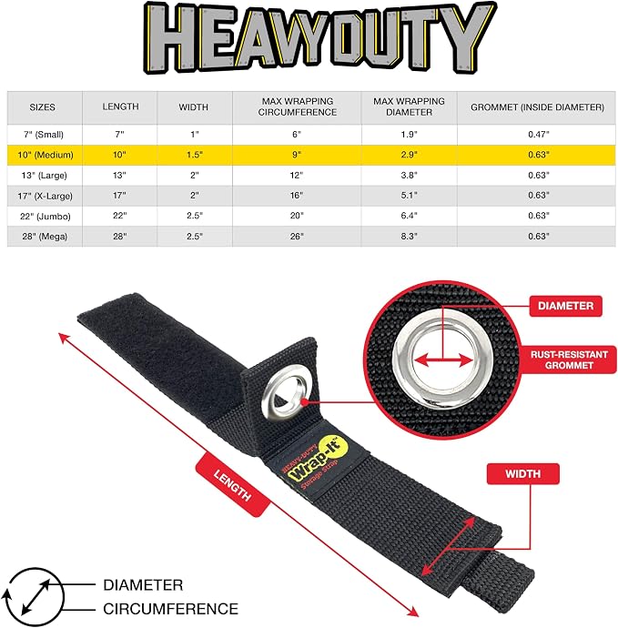 Heavy-Duty Wrap-It Storage Straps - Image 7