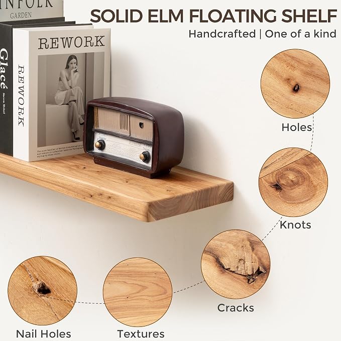 Fun Memories 36 Inch Floating Shelves - Image 5