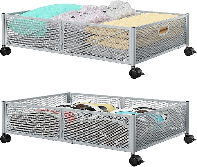 PHINOX Under Bed Storage, Under the Bed Storage Containers by PHINOX