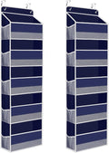 2 Pack Over The Door Organizer, Hanging Storage Organizer by SpaceHacks