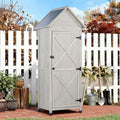 Wooden Outdoor Storage Cabinet by FTCBNet