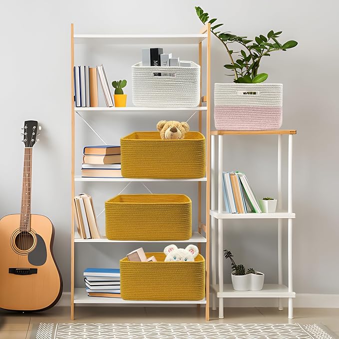 COMFY-HOMI 2 pcs Large Storage Baskets - Image 2