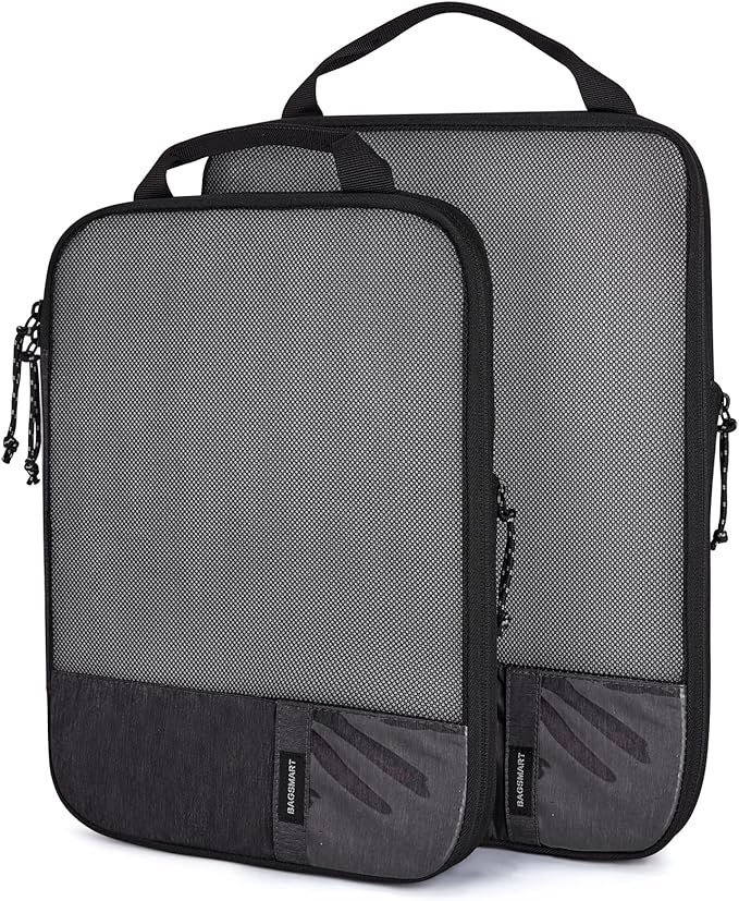 BAGSMART 6 Set /4 Set/2 Set Compression Packing Cubes by BAGSMART