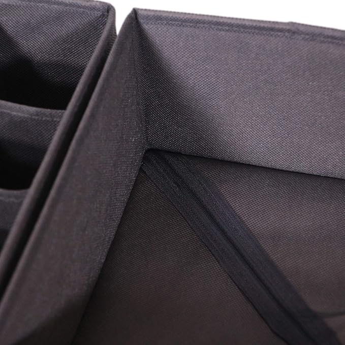 DIOMMELL 6 Pack Foldable Cloth Storage Box Closet Dresser Drawer Organizer - Image 5