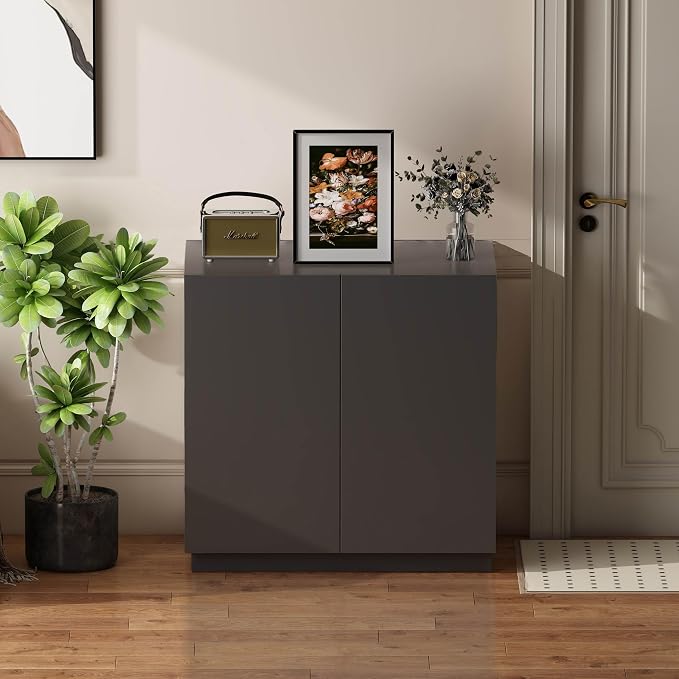 Large/Tall Litter Box Enclosure, Modern Wooden Litter Box Furniture - Image 8