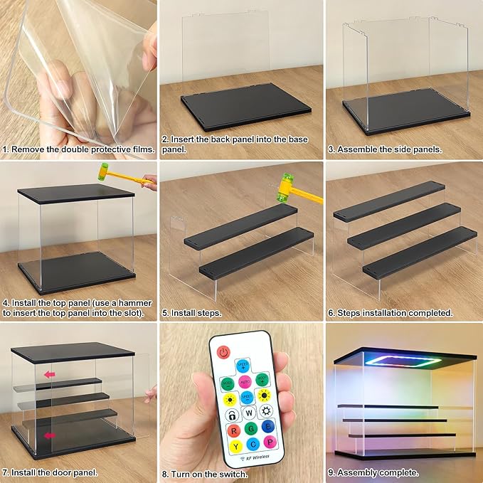 NONEMEY Clear Acrylic Display Case - Image 2