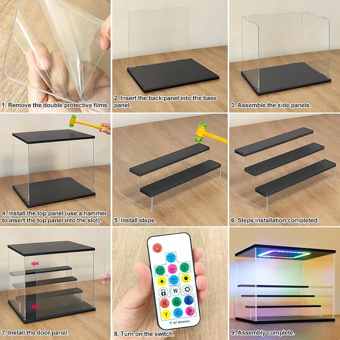 NONEMEY Clear Acrylic Display Case - Image 3