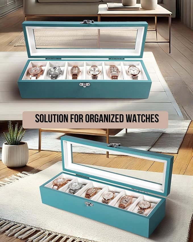 Watch Box, Watch Case for Men Women - Image 4