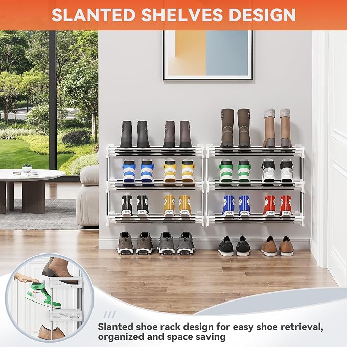 3 Tier for Wall Mounted Shoe Rack - Image 3