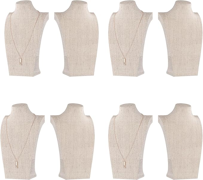 Necklace Bust Display Stand, Bust Necklace Holder, Pendant Chain Organizer - Image 6