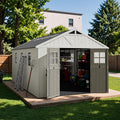 Devoko 10x16 FT Resin Outdoor Storage Shed by DEVOKO