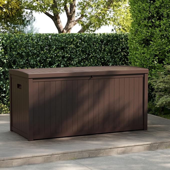 ZYJOYY Outdoor Storage Box, 120 Gallon Deck Box Indoor and Outdoor Use - Image 3