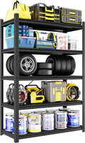 Metal Garage Shelving, Adjustable 5-Tier Heavy Duty Shelving, 2800 LBS Garage by Unknown