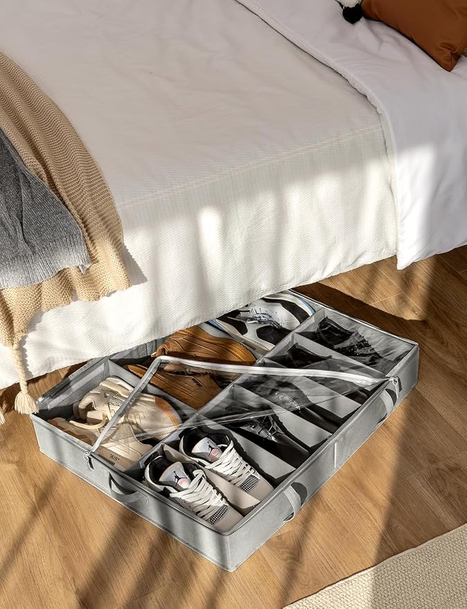 StorageWorks Shoe Organizer for Closet, Fits up to 24 Pairs - Image 8