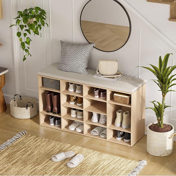 DINZI LVJ Shoe Storage Bench - Image 7
