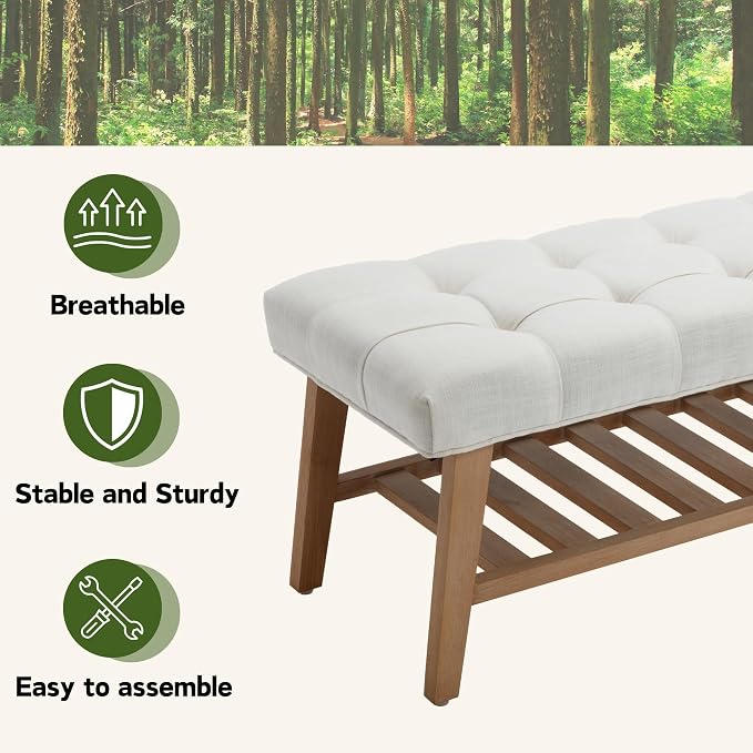 Entryway Shoe Bench Storage Benches - Image 4