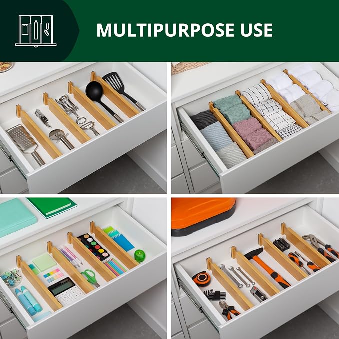 Drawer Divider and Organizer for Kitchen Organization - Image 4
