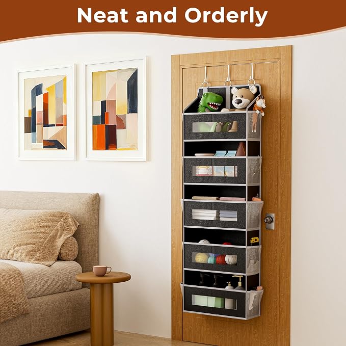 5-Tier Over The Door Storage Organizer - Image 5