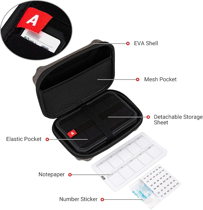 PROfezzion 100 Slot Shockproof Memory Card Case - Image 2