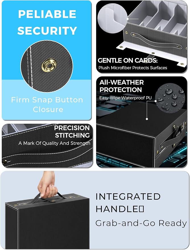 Top Loader Compatible Trading Card Storage Box - Image 4