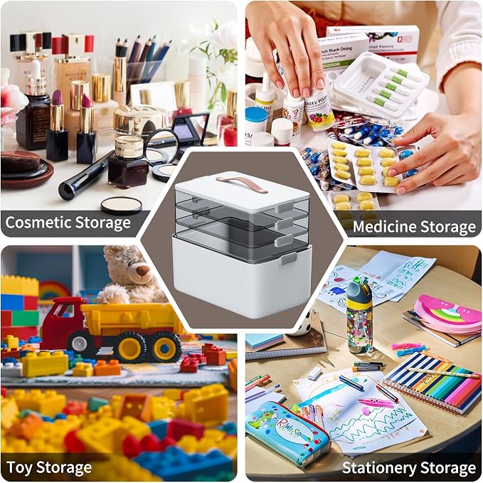 CTIME 4-Tier XL Medicine Organizer - Image 9