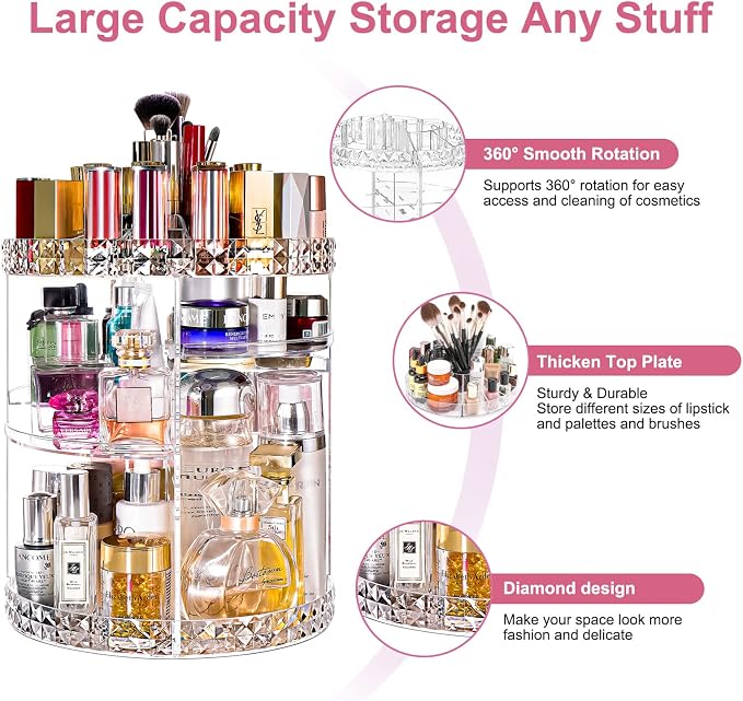 V-HANVER Makeup Organizer Combo - Image 4