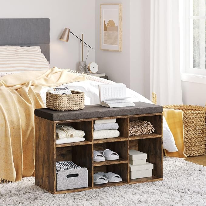 DINZI LVJ Shoe Storage Bench - Image 5