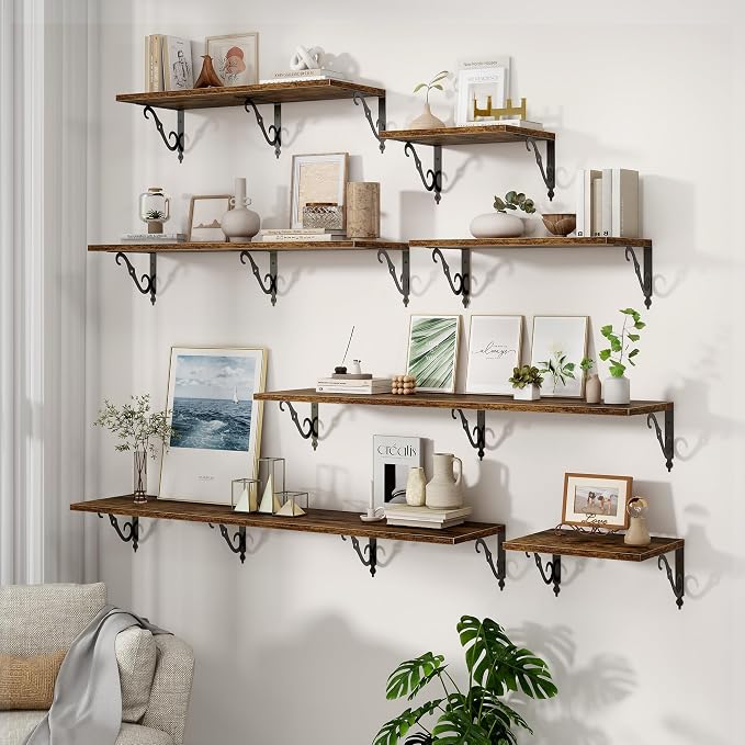 16 Inch Deep Floating Shelves for Wall, 12 Inch Deep Floating Shelf - Image 6