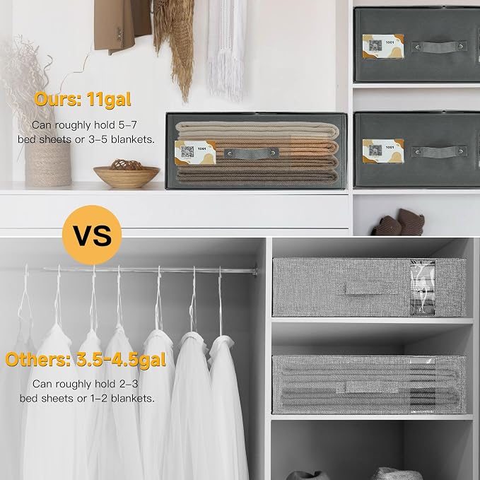 2 Pack Large Sheet Organizers and Storage - Image 6