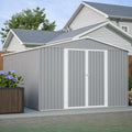 10x12 FT Outdoor Storage Shed by Mulinsonfly