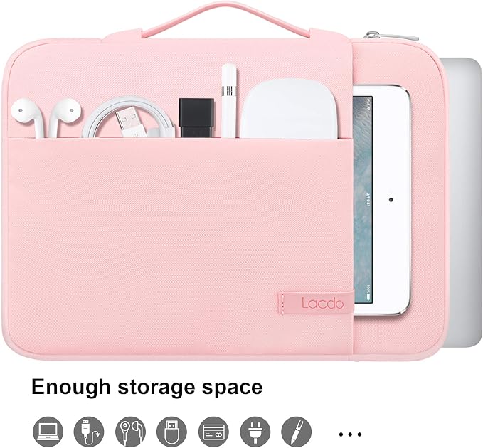 Lacdo 360° Protective Laptop Sleeve Case - Image 2