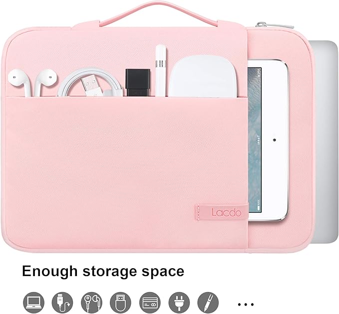Lacdo 360° Protective Laptop Sleeve Case - Image 2