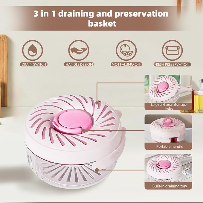 2025 New Upgrade Large Fruit Washing Bowl - Image 5