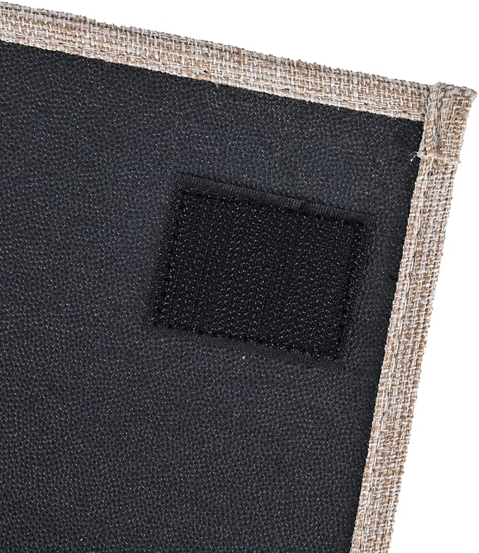 Linen 4 Pockets Bedside Caddy, Bedside Storage Organizer - Image 5