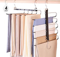 HOUSE DAY Pants Hangers Space Saving, Wood Jean Hangers by HOUSEDAY