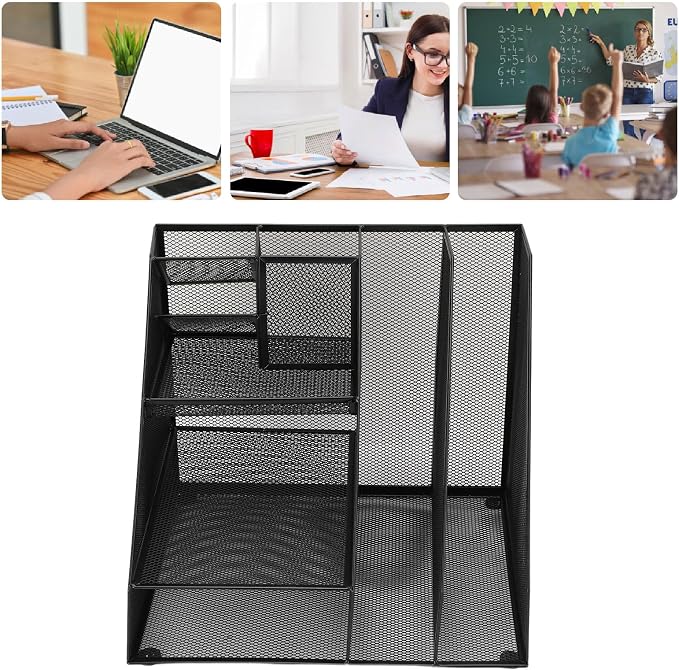 Metal Mesh Desk Organizer - Image 9