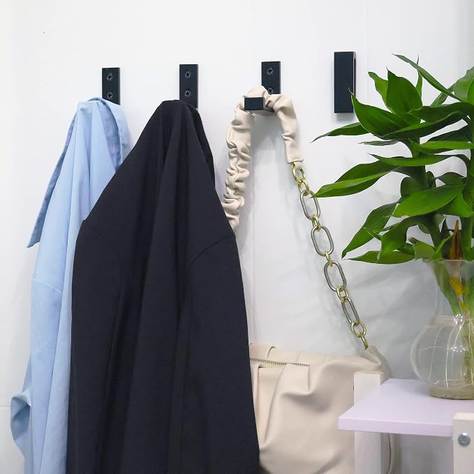 OHIYO Folding Wall Hook 2PCS Folding Coat Hooks - Image 7
