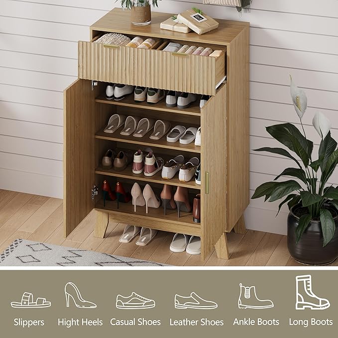 Shoe Cabinet Storage for Entryway - Image 3