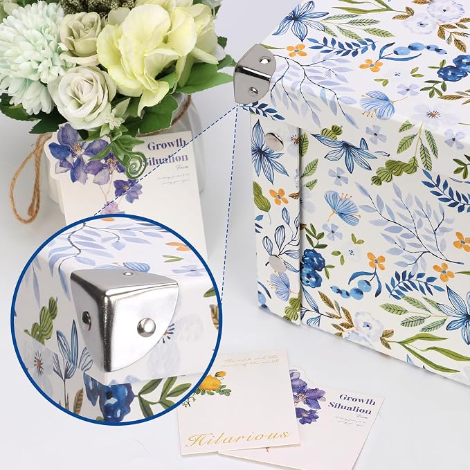 2 Pack Collapsible Greeting Card Storage Box Organizer - Image 5