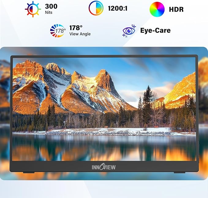InnoView 15.6'' Portable Monitor - Image 2