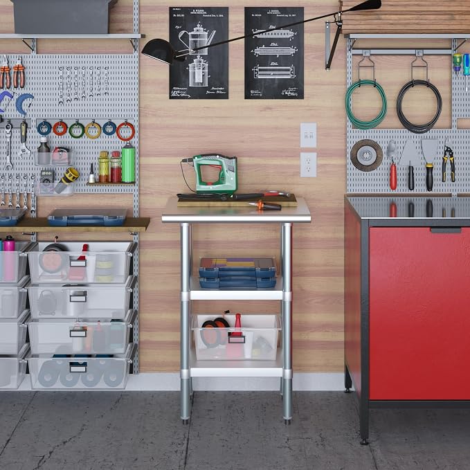 AmGood Stainless Steel Work Table - Image 7