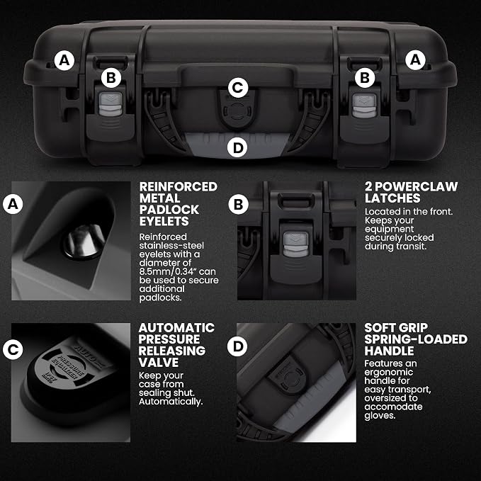 NANUK 910 Waterproof Watch Case - Image 6
