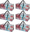 VENO 6 Pack Moving Bags Extra Large Storage Bags by Veno