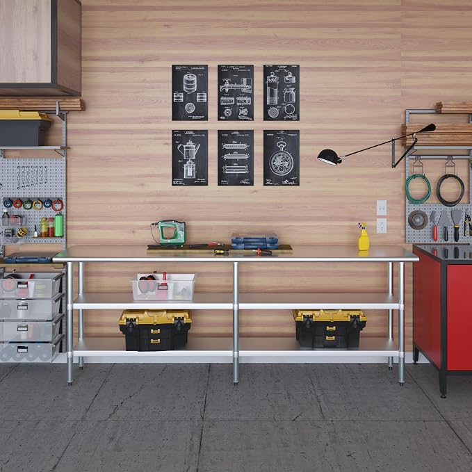 AmGood Stainless Steel Work Table - Image 7