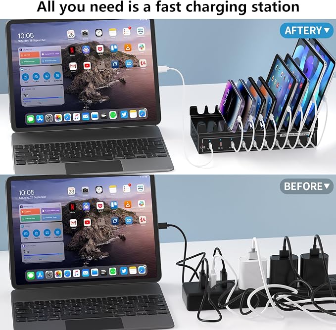 200W USB C Charging Station, Charger - Image 4